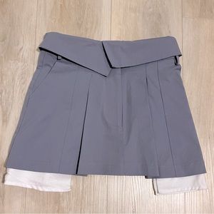Pleated Utility Mini Skirt - Lioness/Princess Polly